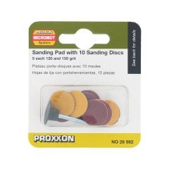 Proxxon 28982 Pimli 10'lu Disk Zımpara