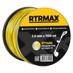 RTRMAX RTY449 4,0mmx643m Sarı Altıköşe Tırpan Misinası