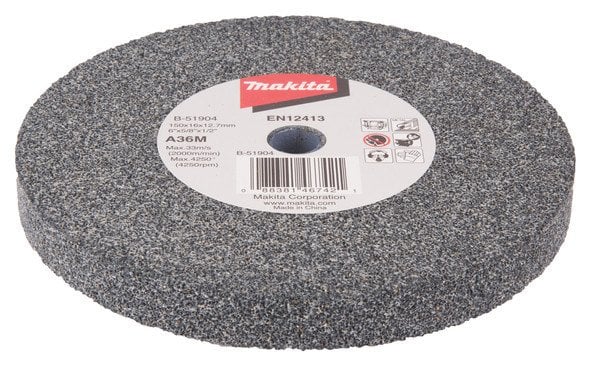 Makita B-51904 GB602W Taş Motoru için 150 mm Zımpara Motoru Taşı