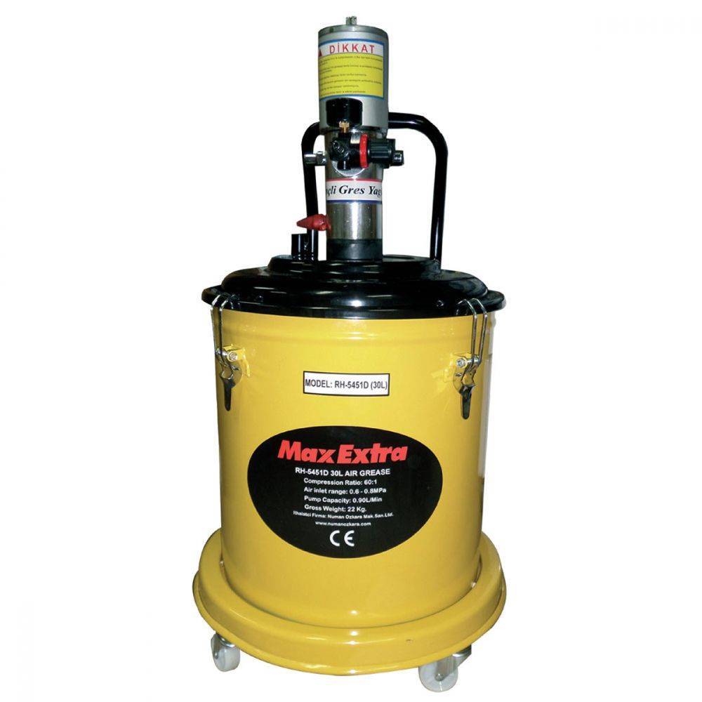 Max-Extra 30 Lt 60:1 Havalı Gres Pompası