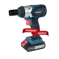 Proter PST 460 WS Akülü Kömürsüz Darbeli 1/2'' Somun Sıkma Sökme Makinesi