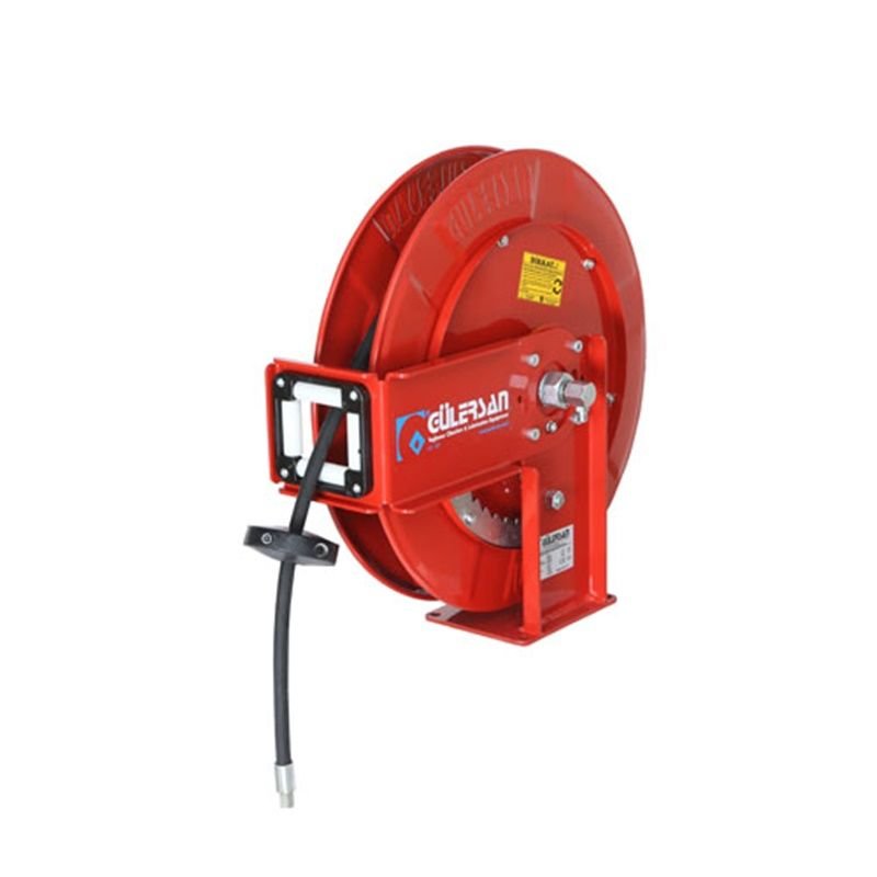 Gülersan 9500N.1034 10 Mt R1-3/4'' Açık Kasa Atık Yağ Hortum Makarası