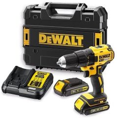 Dewalt DCD777S2T 18V 1.5 Ah Li-Ion Çift Akülü Kömürsüz Darbesiz Vidalama Taşıma Çantalı