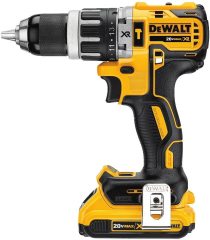 Dewalt DCD796D2 18V 2.0Ah Li-Ion Çift Akülü Kömürsüz Profesyonel Darbeli Matkap