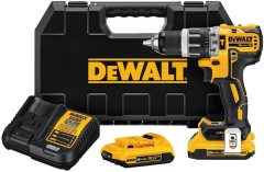Dewalt DCD796D2 18V 2.0Ah Li-Ion Çift Akülü Kömürsüz Profesyonel Darbeli Matkap