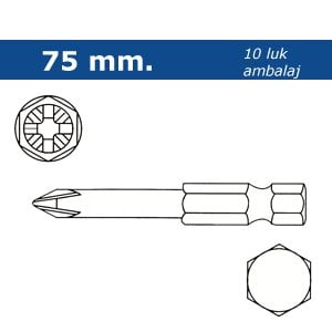 Proscr SCR03075 75mm Yıldız Bits Ucu
