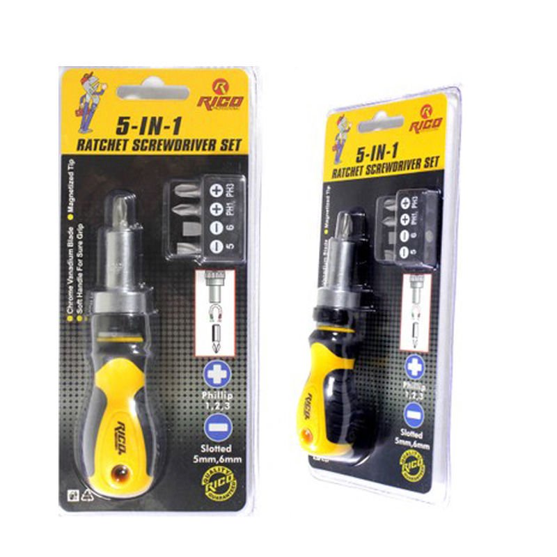 Rico 003-RK0028 5-IN-1 Tornavida Klasik Seri