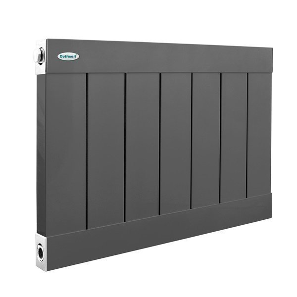 Duffmart Therma Alüminyum Radyatör Yükseklik:180 cm Antrasit-7016 - 39 Dilim 330 CM
