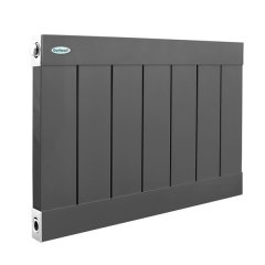 Duffmart Therma Alüminyum Radyatör Yükseklik:180 cm Antrasit-7016 - 39 Dilim 330 CM