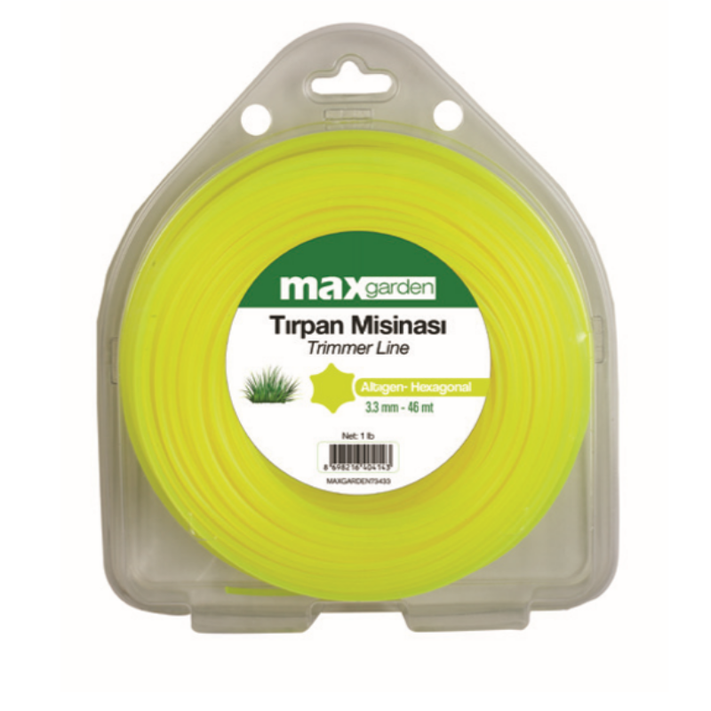 Maxgarden 73415 1.5mm 15 Metre Yuvarlak Tırpan Misinası