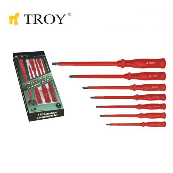 Troy T 22305  İzoleli Tornavida Seti