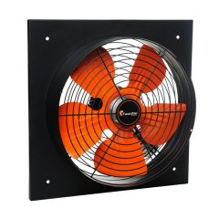 Fanexfan PSMK 250-2A Kare Kasa Metal Pervaneli Aksiyal Aspiratör (Monofaze) Monofaze