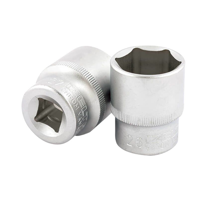 İzeltaş 1113061010 1/2'' Altı Köşe 10mm Lokma Anahtar
