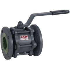 ETM DN65 PN 6 Flanşlı Tam Geçişli Küresel Vana 2 1/2''