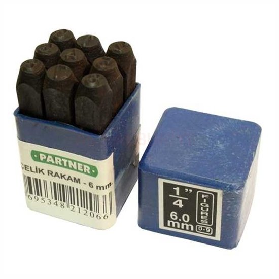 Partner PT21205 5mm Çelik Rakam