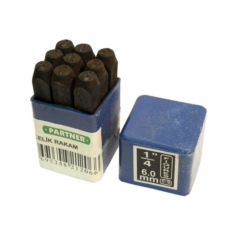 Partner PT21206 6mm Çelik Rakam