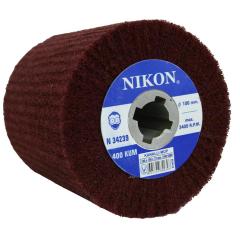 Nikon NIK34239 100x100x19mm 400 Kum Non Woven Kanallı Mop Zımpara