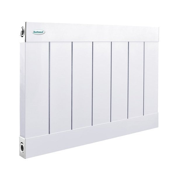 Duffmart Therma Alüminyum Radyatör Yükseklik:180 cm Buz Beyaz-9016 - 39 Dilim 330 CM