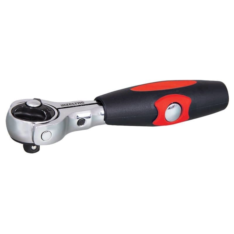 İzeltaş 1507067115 1/4'' 72 Diş Mafsallı Cırcır T Kol