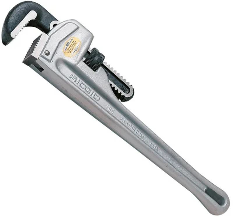 Ridgid 31090 ½'' Ağır Tip Alüminyum Sondaj Boru Anahtarı 10'' 250mm
