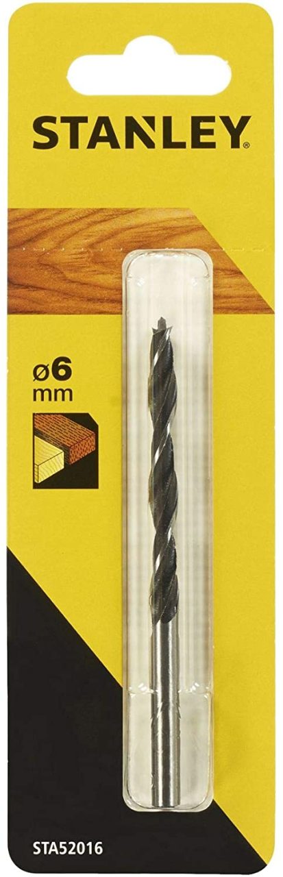 Stanley STA52016 6X100Mm Spiral Ahşap Matkap Ucu