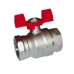 Adasan 1/2'' Dişi-Dişi Kelebek Vana