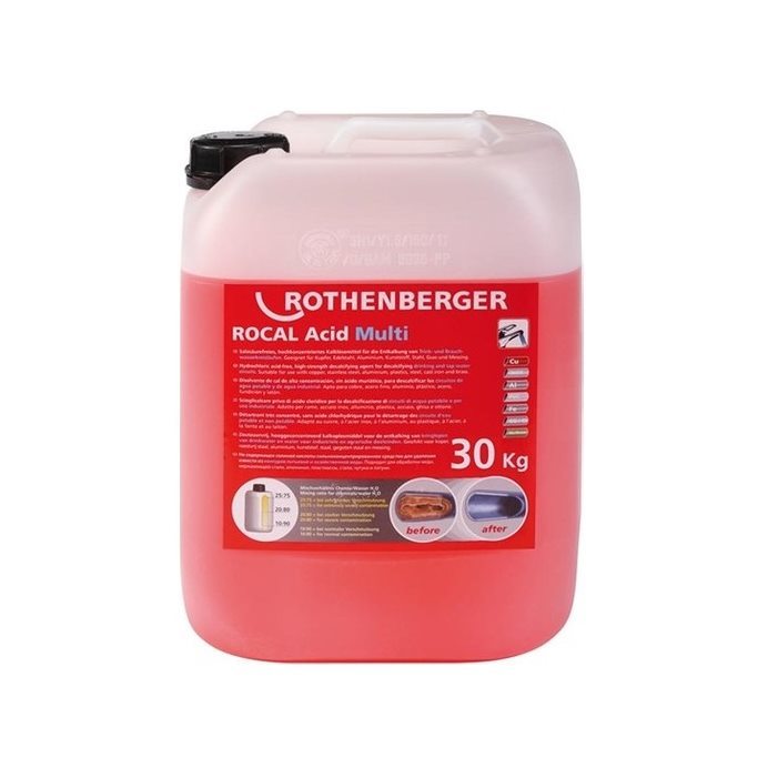 Rothenberger Rocal Acid Multi 30KG 1500000117 Petek Temizleme Kimyasalı