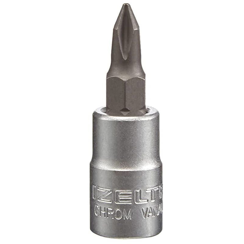 İzeltaş 1107061501 1/4'' Ph1 Lokmalı Yıldız Uç