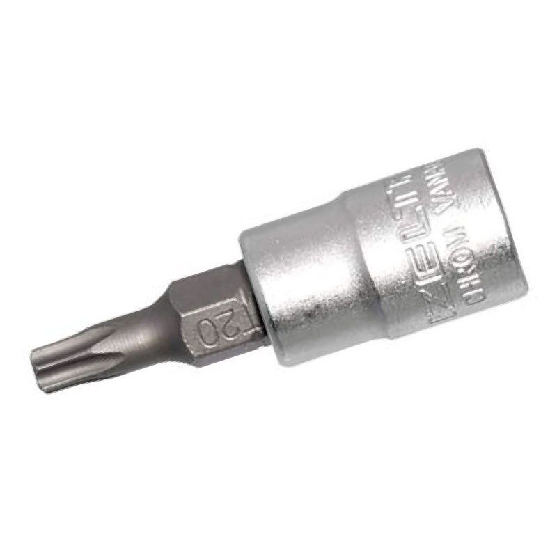 İzeltaş 1107061327 1/4'' Tr27 Lokmalı Star Delikli Torx Uç