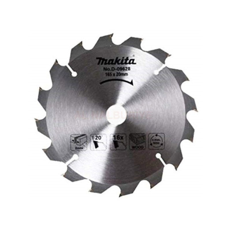 Makita D-09628 Elmas Daire Testere 165x20mm 16 Diş