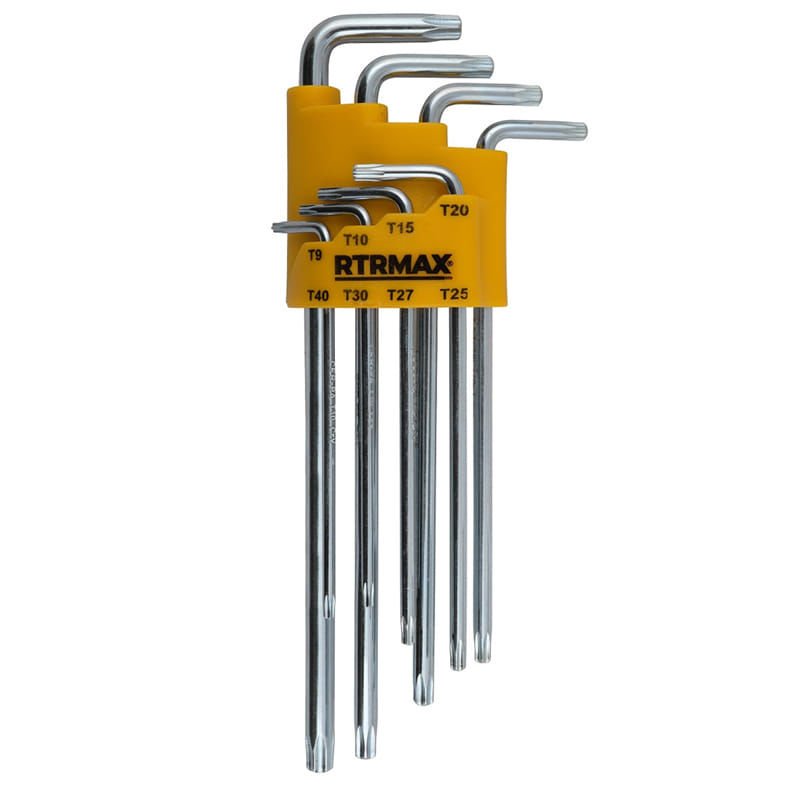 RTRMAX RH03854 8'li Set Uzun Torx Allen Anahtar