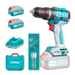 Total TIDLI20968E Akülü Darbeli Kömürsüz Matkap 20V 2x4.0Ah