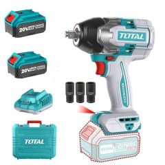 Total TIWLI2085E Akülü Kömürsüz Somun Sıkma 20V 2x4.0 Ah