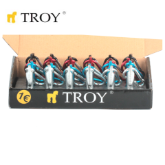 TROY 28086 Mini LED El Feneri ve Anahtarlık (24 Adet, Standlı)