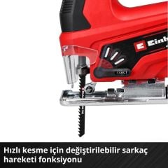 Einhell 4321209 TC-JS 18 Li Solo Akülü Dekupaj Testere