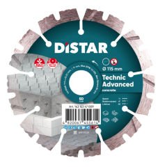 DİSTAR 115x2,2x10x22,23 Taş ve Beton Testeresi