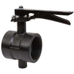 ETM DN125 Polyamid Gövdeli İçten Dişli Kelebek Vana 5''