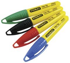 Stanley 1-47-329 Mini Renkli İşaretleme Kalemi
