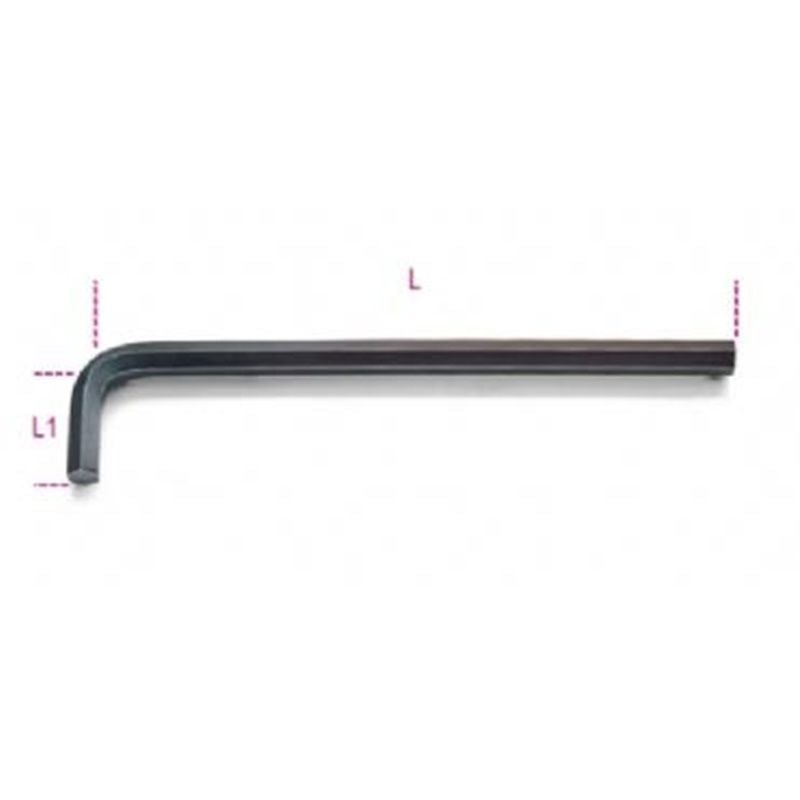Beta 000960935 96T 2,5mm Metrik T Allen Anahtar