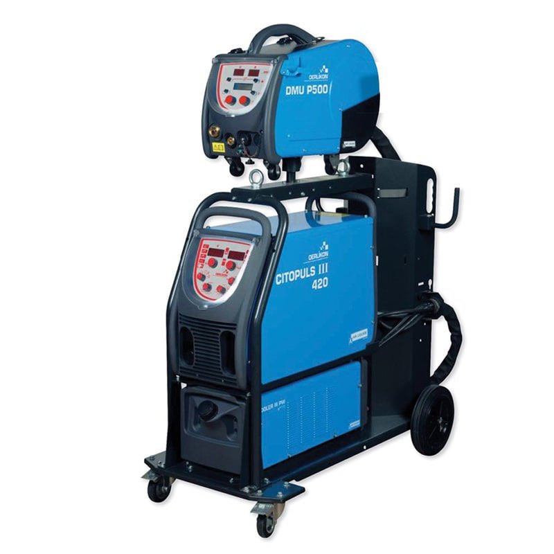 Oerlikon Citopuls III 420 Syn Inv Mig Mag Gazaltı Kaynak Makinesi Seti