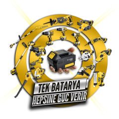 Rtrmax RTX1804 18V 4 Ah XLion Serisi Akü