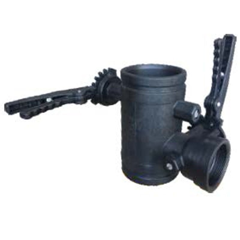 ETM DN100 Kaplin Bağlantı Çıkışlı Ters Yıkama Vanası 4''