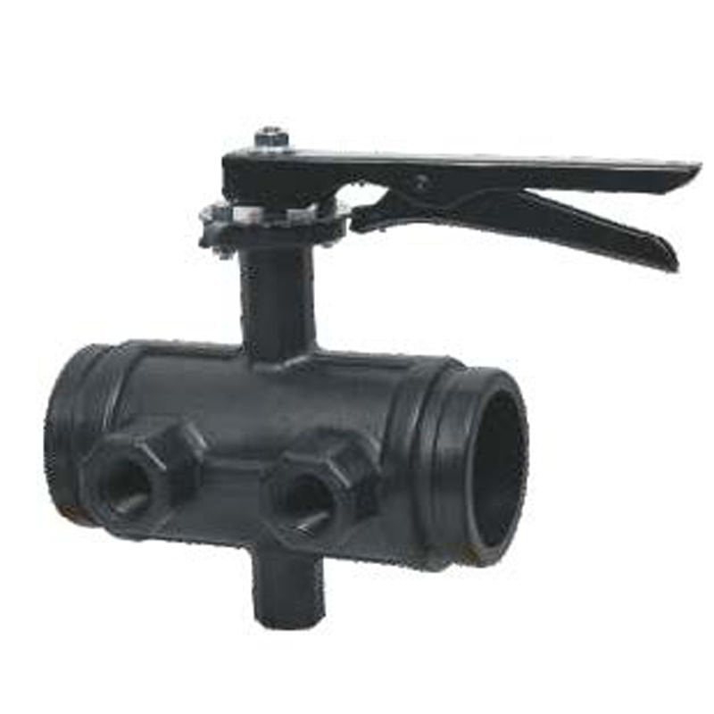 ETM DN100 Kaplin Bağlantılı 3 1/4'' Çıkışlı Gübreleme Vanası 4''