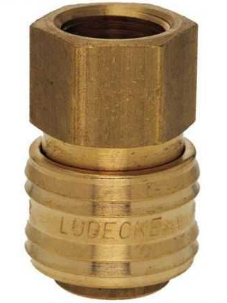 LÜDECKE ES 14 I Stoper Gövde (1/4” Dişi)
