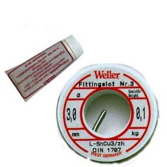 WELLER WLS 100 Lehim Teli + Yağı