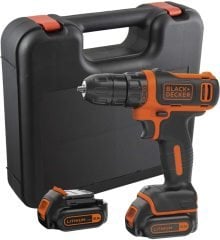 Black+Decker BDCDD12KB 10.8V 1.5Ah Lı-Ion Çift Akülü Vıdalama