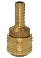 LÜDECKE ES 8 T Stoper Gövde (Hortum İçin 8mm)