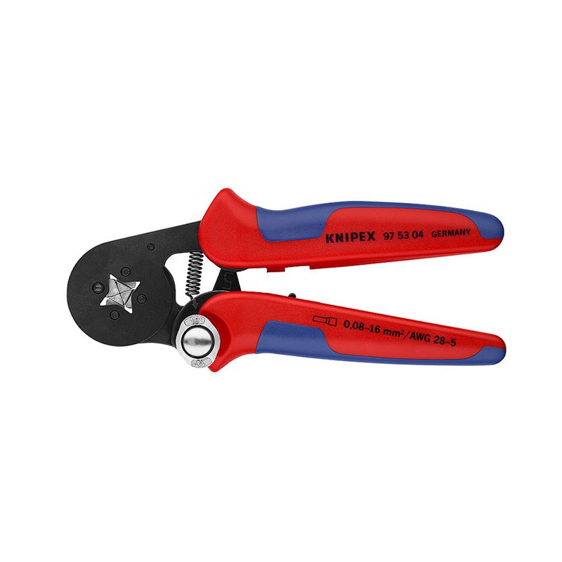 Knipex 97 53 04  Dörtçene Yüksük Sıkma Pensi