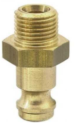 LÜDECKE ESM 14 NA Mini Stoper Uç (1/4” Erkek)