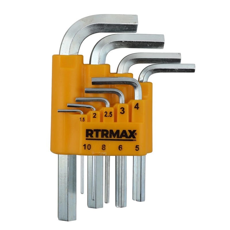 RTRMAX RH03851 9'Lu Set Kısa Hex Allen Anahtar